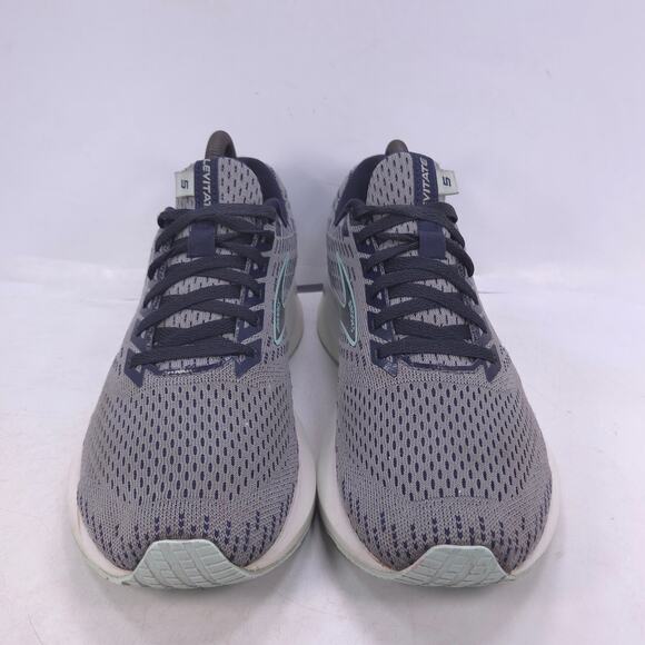 Brooks Levitate 5 Athletic Running Shoe Womens Size 9 1203571B069 Gray White - Picture 2 of 10